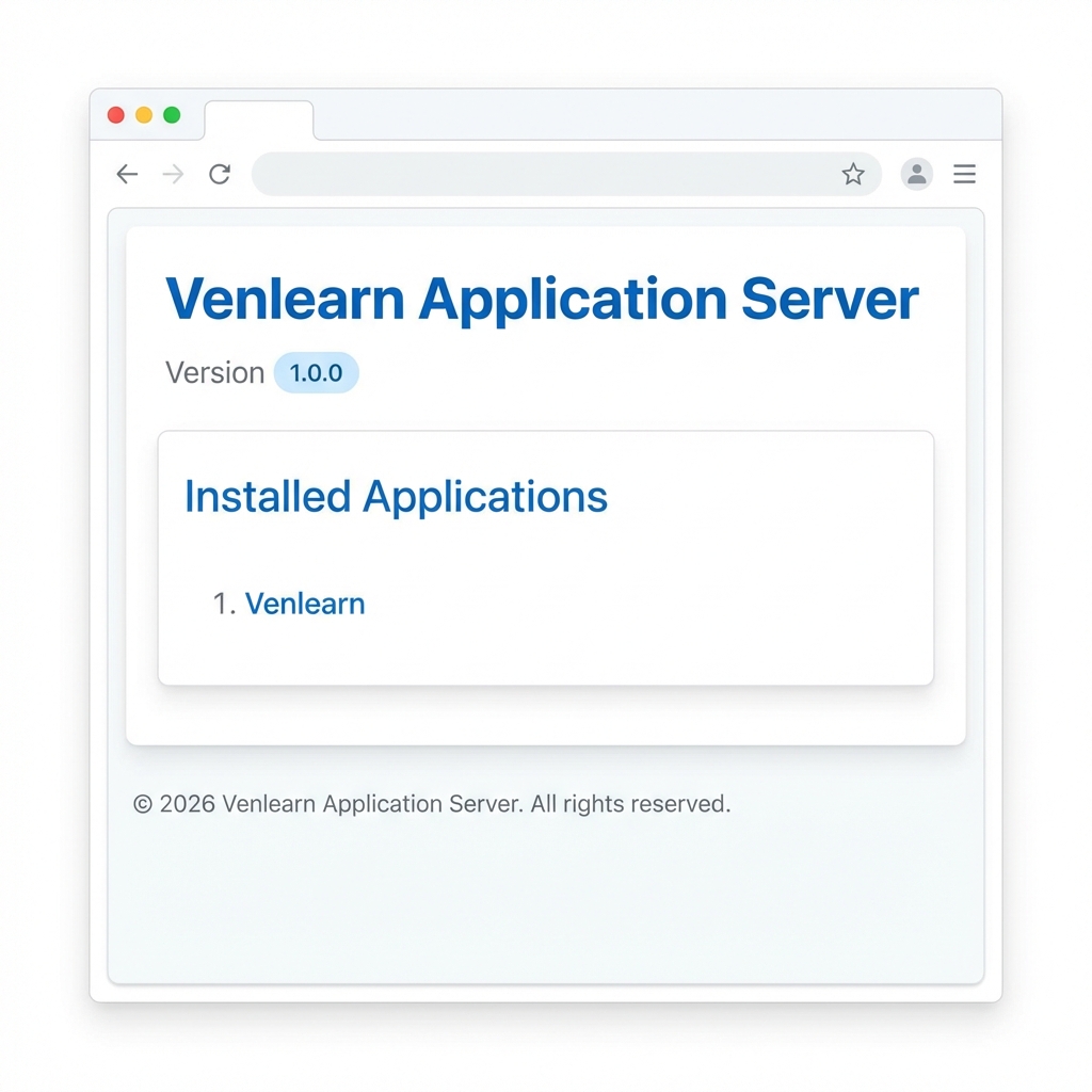 VenLearn Server Dashboard showing real-time proctoring data